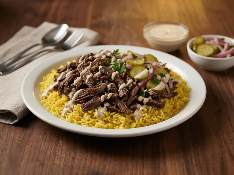 Pita Kabab Shawarma Platter — Pita Kabab Cedar Rapids