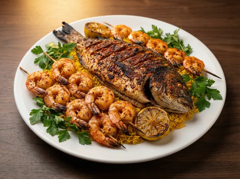 Seafood Mix Grill — Pita Kabab Cedar Rapids