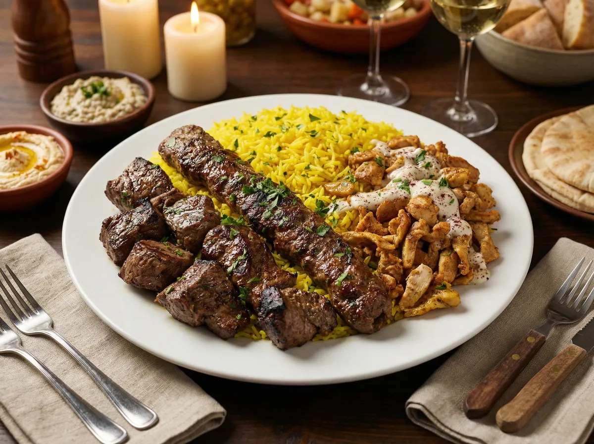 Family Dinner at Pita Kabab — Mediterranean food in Cedar Rapids