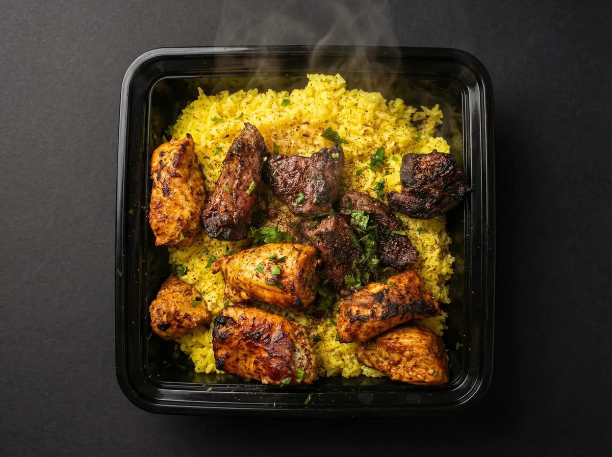 Quick Lunch at Pita Kabab — Mediterranean food in Cedar Rapids